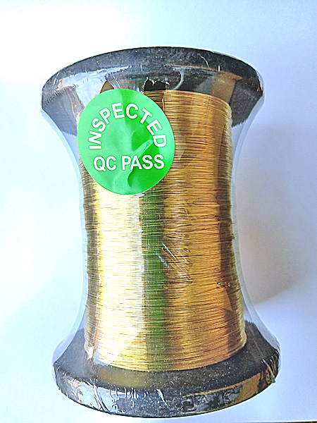 1kg Reel 0.315mm Bare Brass Wire