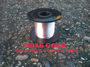 ROSE GOLD COLOURED COPPER