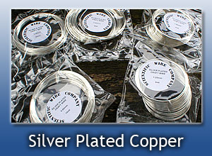 BARE Silver Plated Copper Wire