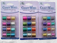 55m pack of 12 reels 0.51mm ASSORTED coloured COPPER WIRES 24 awg