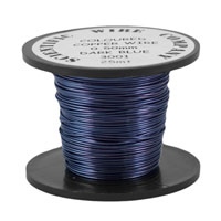 700m Reel 0.1mm 3001 Dark Blue Craft Wire