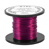 14m Reel 0.71mm 3007 Bright Violet Craft Wire
