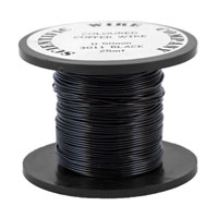 25m Reel 0.5mm 3011 Black Craft Wire