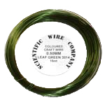 5 Metre Coil 0.9mm 3014 Leaf Green Craft Wire
