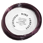 5 Metre Coil 0.9mm 30MV Mauve Craft Wire