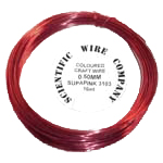5 Metre Coil 0.9mm 3103 Supa Salmon Craft Wire