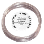 15 Metre Coil 0.5mm 3116 Supa Clear Craft Wire