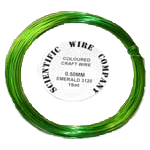 15 Metre Coil 0.5mm 3120 Supa Emerald Craft Wire