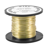 14m Reel 0.71mm 3121 Supa Champagne Craft Wire