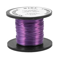 8m Reel 0.9mm 3124 Supa Lilac Craft Wire