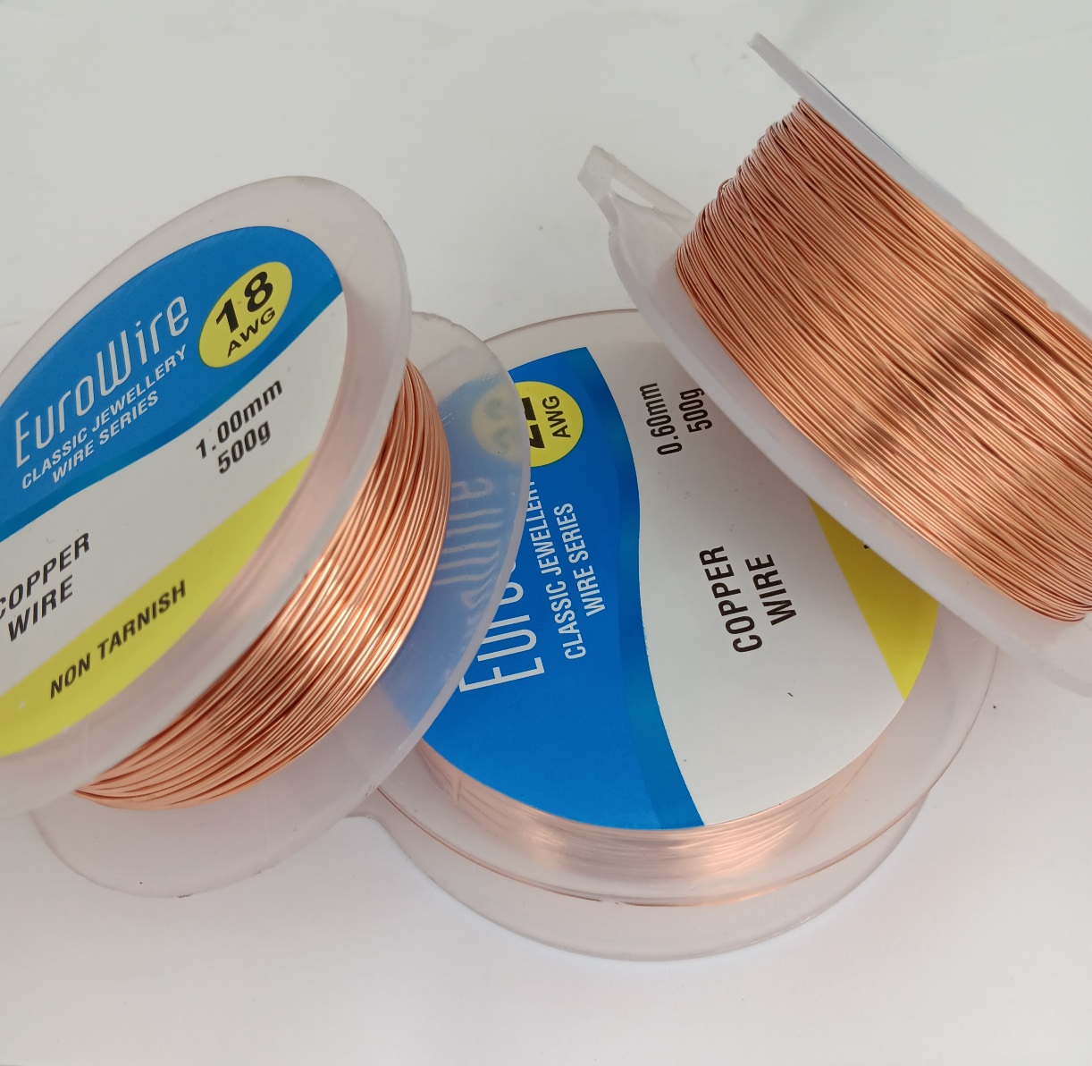 500g Reel 0.2mm Non Tarnish Copper Craft Wire