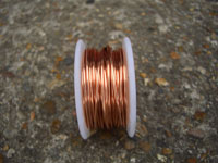 8yds/7.32m Reel 0.6mm Non Tarnish Copper Craft Wire