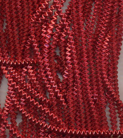 1 x 100g Bag of RED COLOURED Boullion Wire