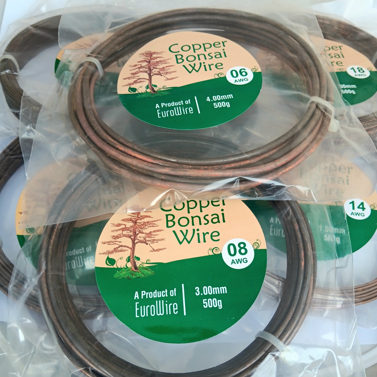 500g Coil 1mm Bonsai Copper Wire