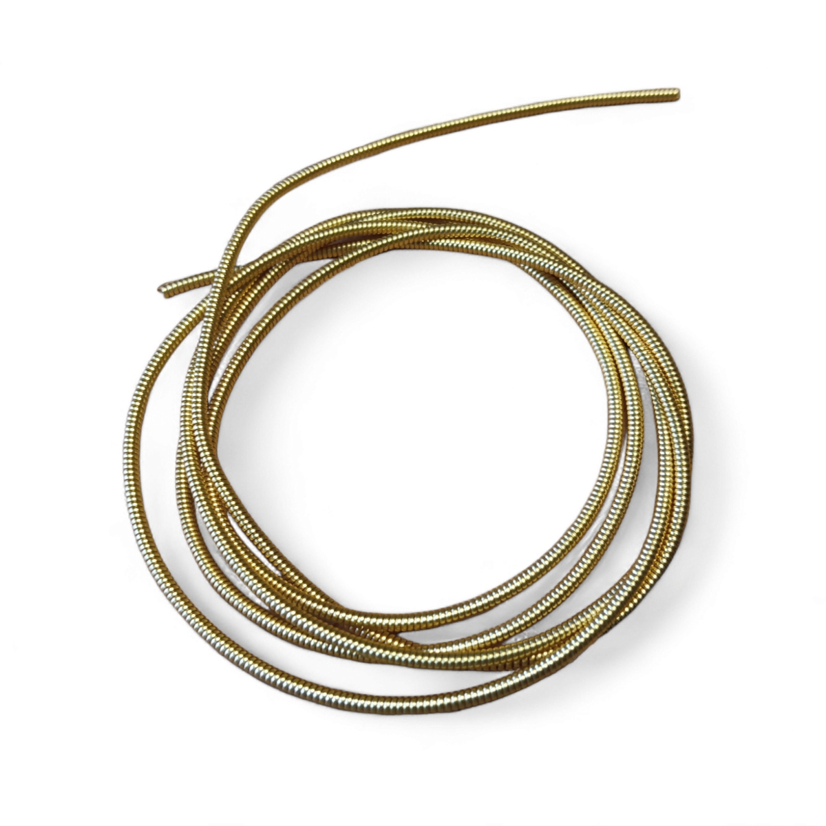 pack of 25 x 1 METRE 1.90MM DIAMETER GILT COLOURED SILVER PLATED PERL WIRE