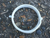 3mt 1.25mm WHITE COLOURED COPPER WIRE