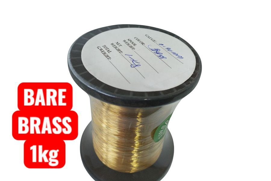 BARE BRASS 1KG REELS