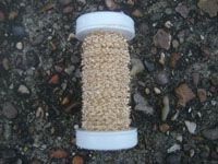 25mt 0.315MM GILT COLOURED COPPER CRINKLE WIRE