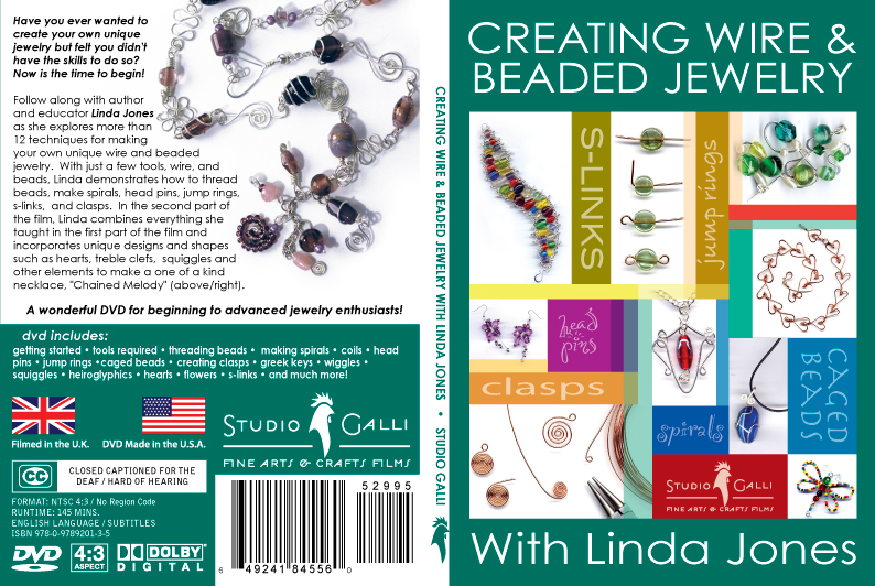 CREATING WIRE & BEADED JEWELRY DVD: with Linda Jones