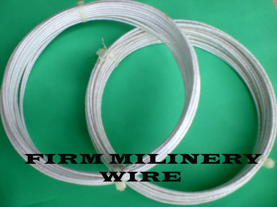 MILLINERY WIRE FIRM/HARD