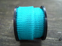 1 Metre 0.1mm 3104 Supa Green Knitted Craft Wire (15mm wide tube)