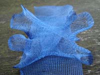 1mtr 85mm wide Tight Knitted 0.1mm 3101 Supa Blue Craft Wire