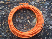 7mts ORANGE COLOURED PAPER COVERED FLORIST WIRE