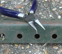 Flat Plus Round 130mm Blue Eurowire Plier