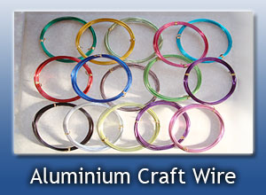 Coloured Aluminium Craft Wire