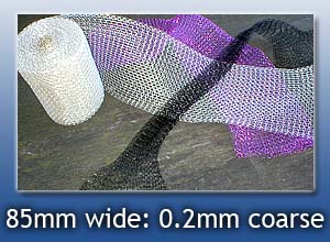 85mm Wide 0.2mm Coarse Knit Wire