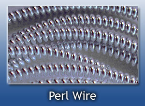 PERL SPIRALLED WIRE