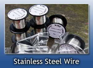 10x 50gram COILS 1.25mm Stainless Steel Wire