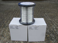 1kg Reel 0.4mm Non Tarnish Silver Plated Copper Wire