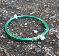 1mt 3mm X 0.75mm GREEN COLOURED COPPER TAPE