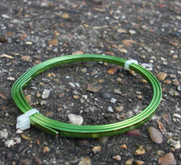 1mt 3mm X 0.75mm PARROT GREEN COLOURED COPPER TAPE