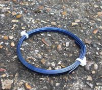 1mt 3mm X 0.75mm ROYAL BLUE COLOURED COPPER TAPE