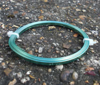 1mt 3mm X 0.75mm SEA GREEN COLOURED COPPER TAPE
